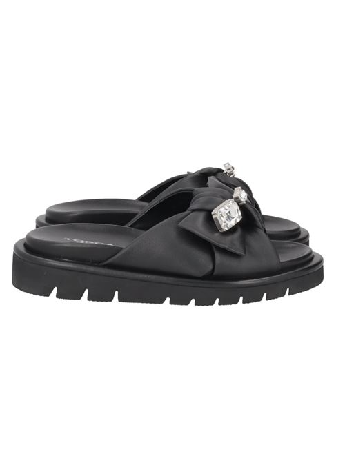 Sandalo Summerlyn in pelle con fiocco Tosca Blu TOSCA BLU | SS2549S490-C99